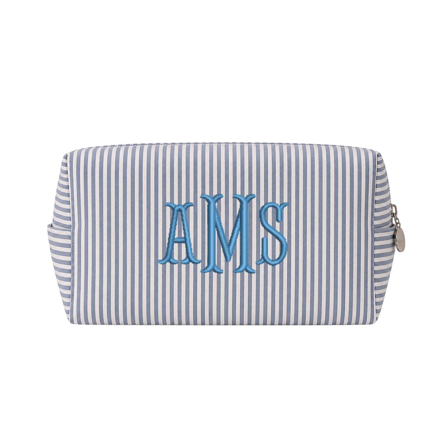 Monogram Stripe Pouch