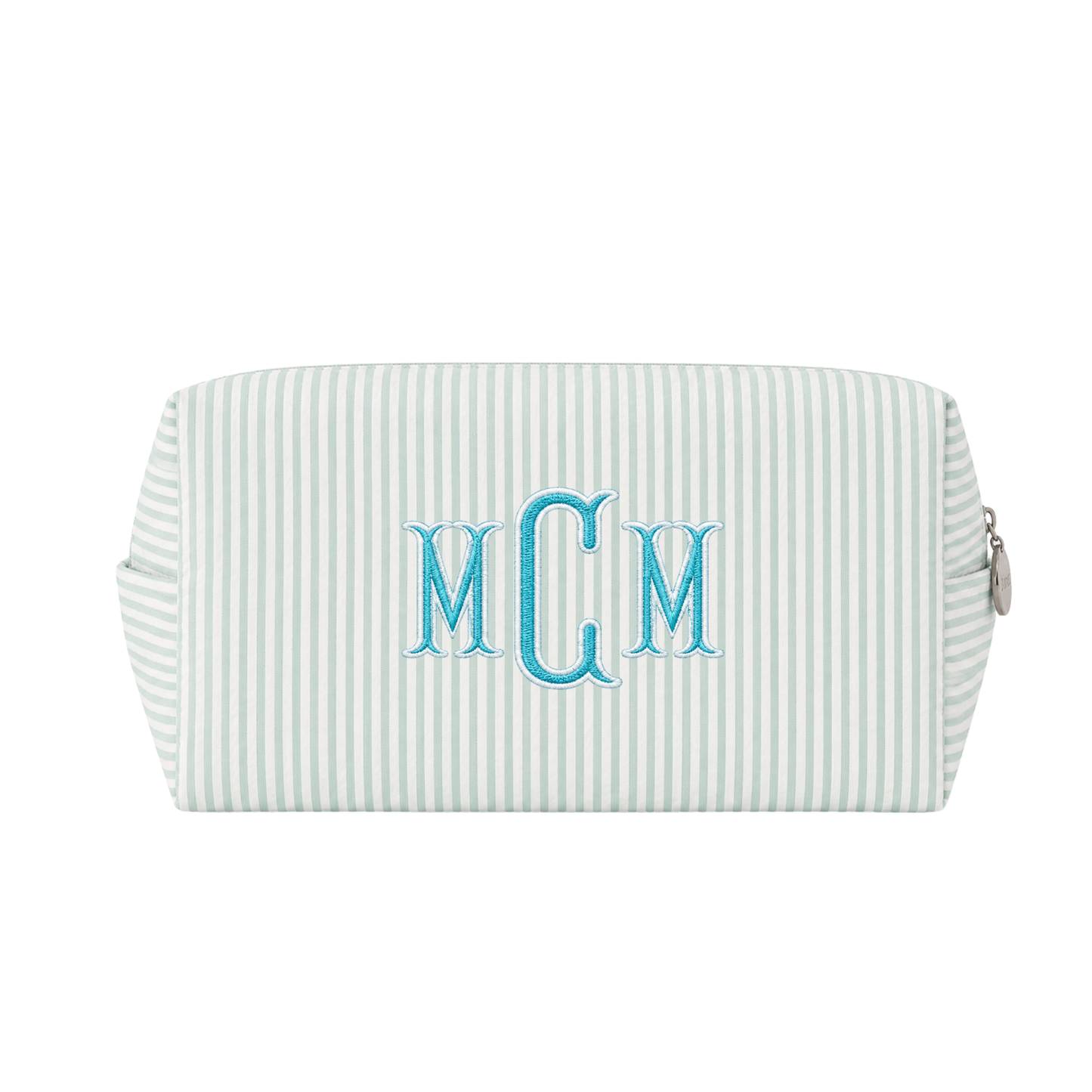 Monogram Stripe Pouch
