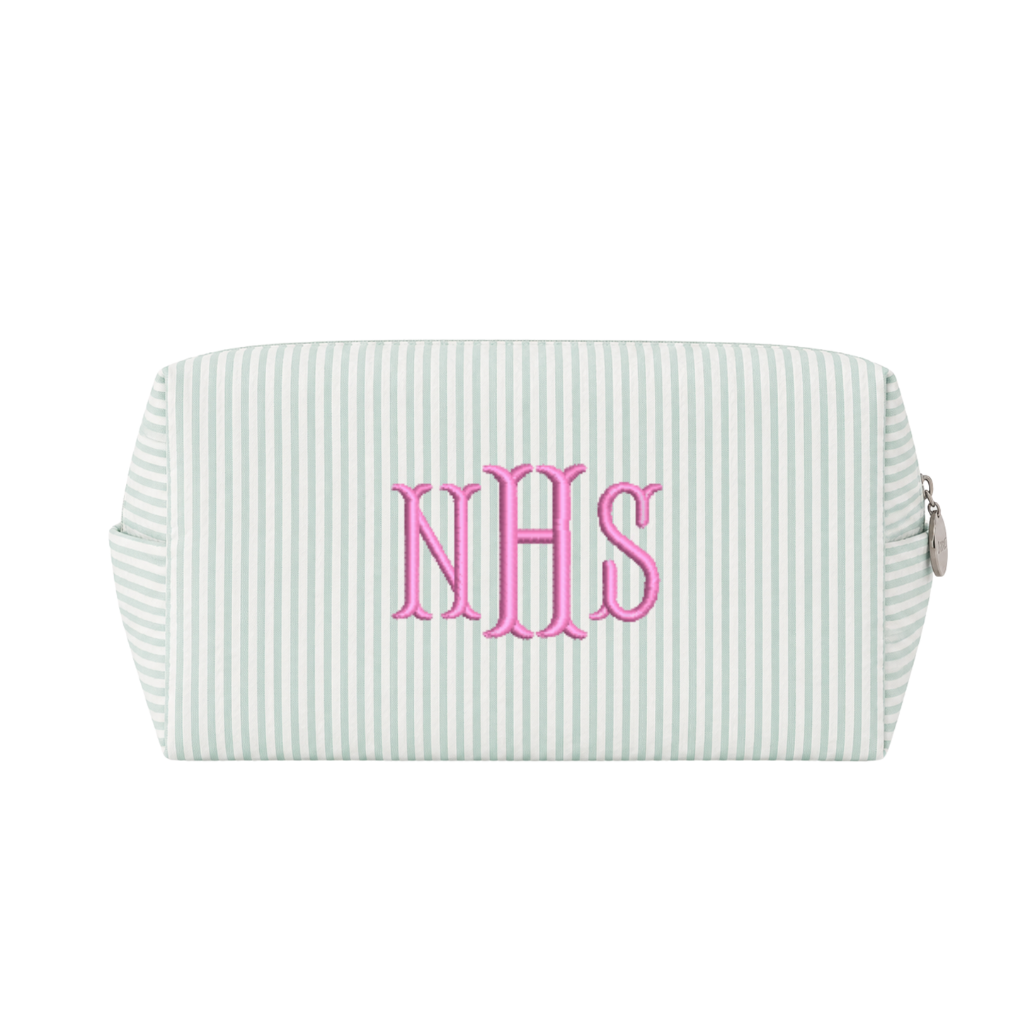 Monogram Stripe Pouch