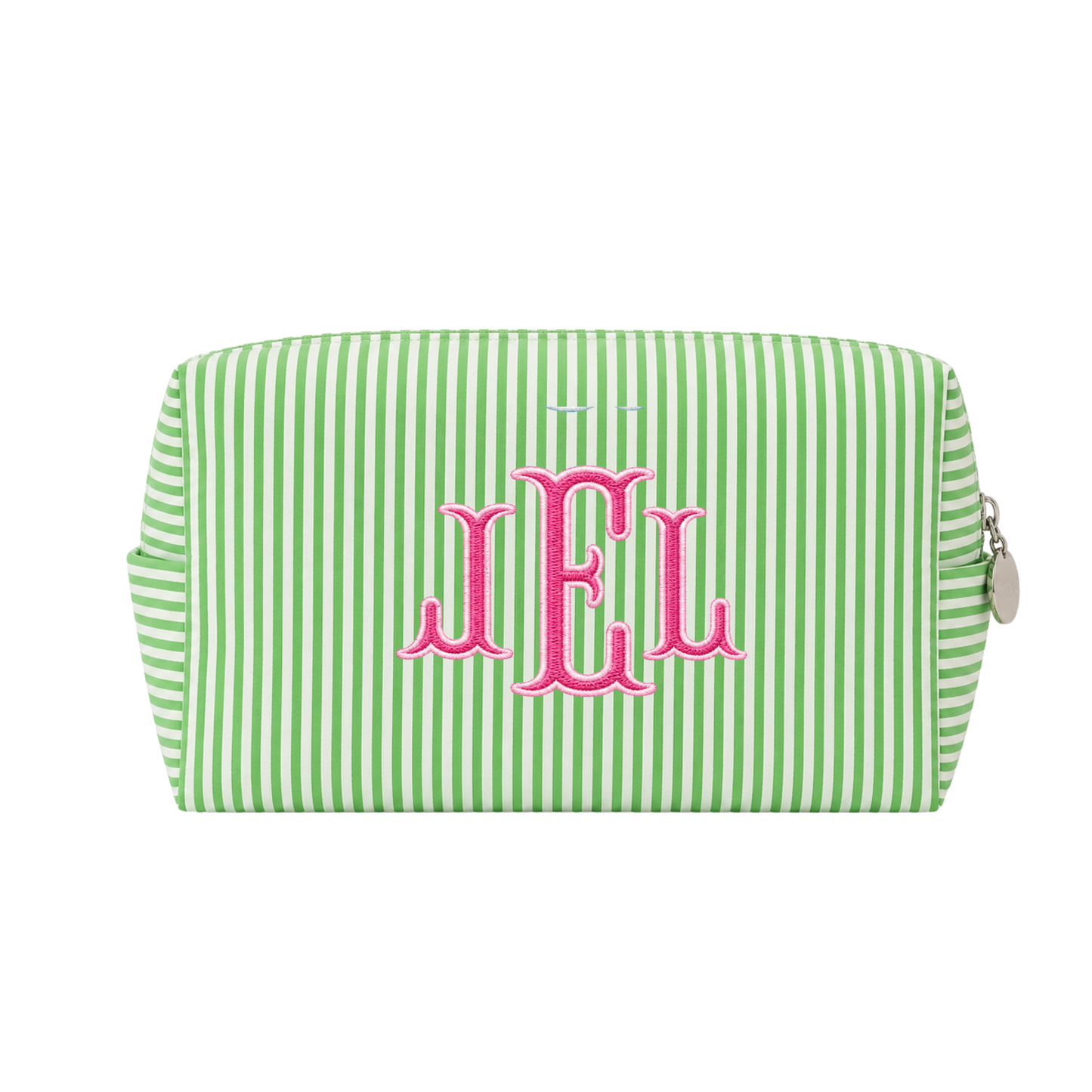 Monogram Stripe Pouch
