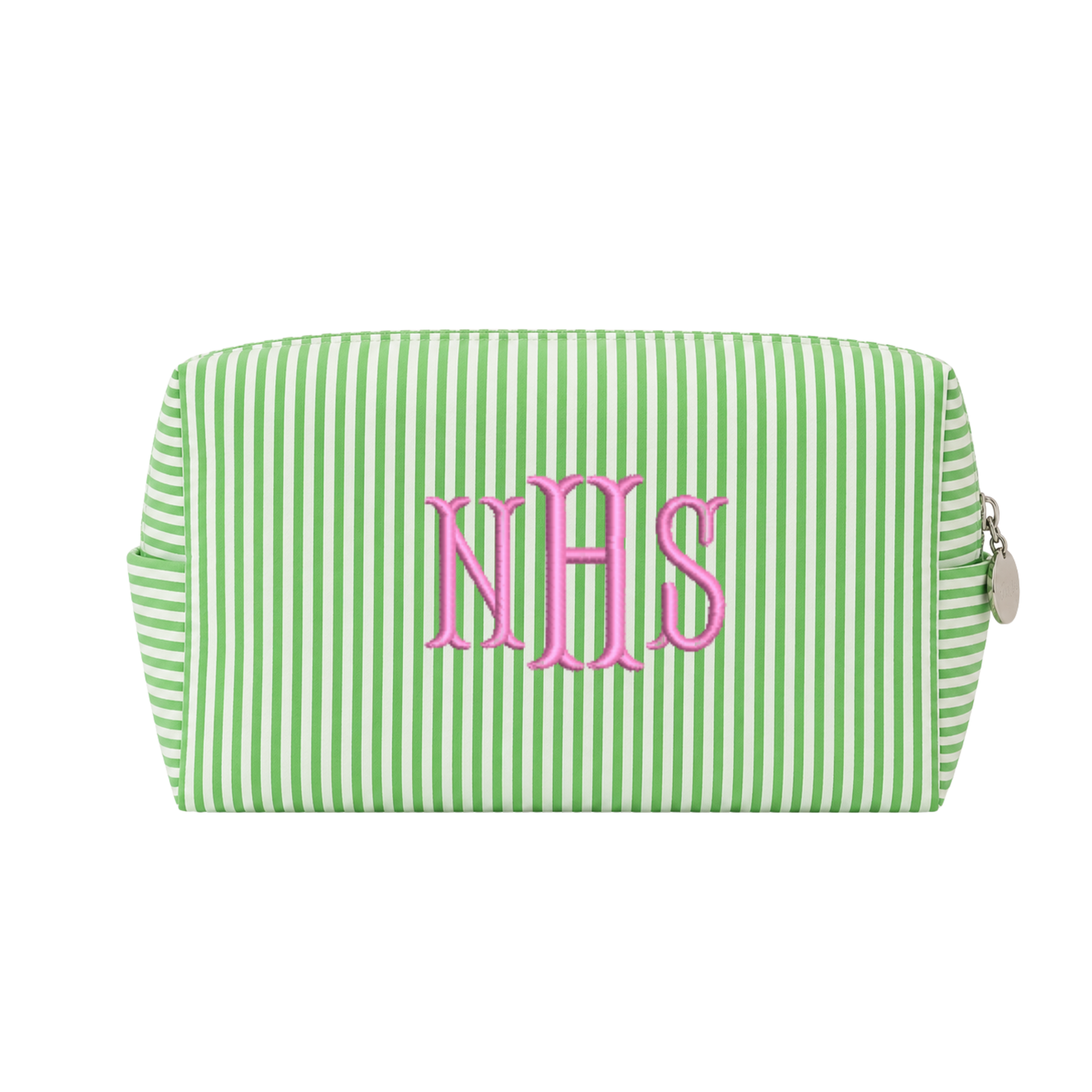 Monogram Stripe Pouch