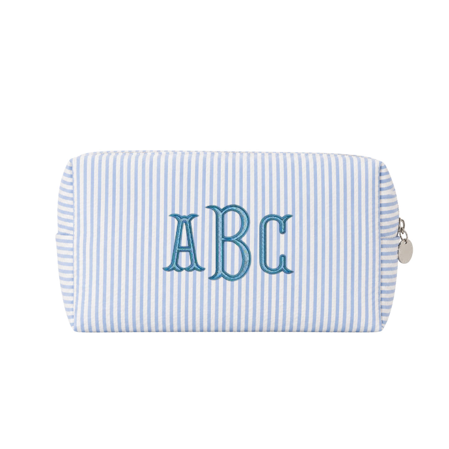 Monogram Stripe Pouch