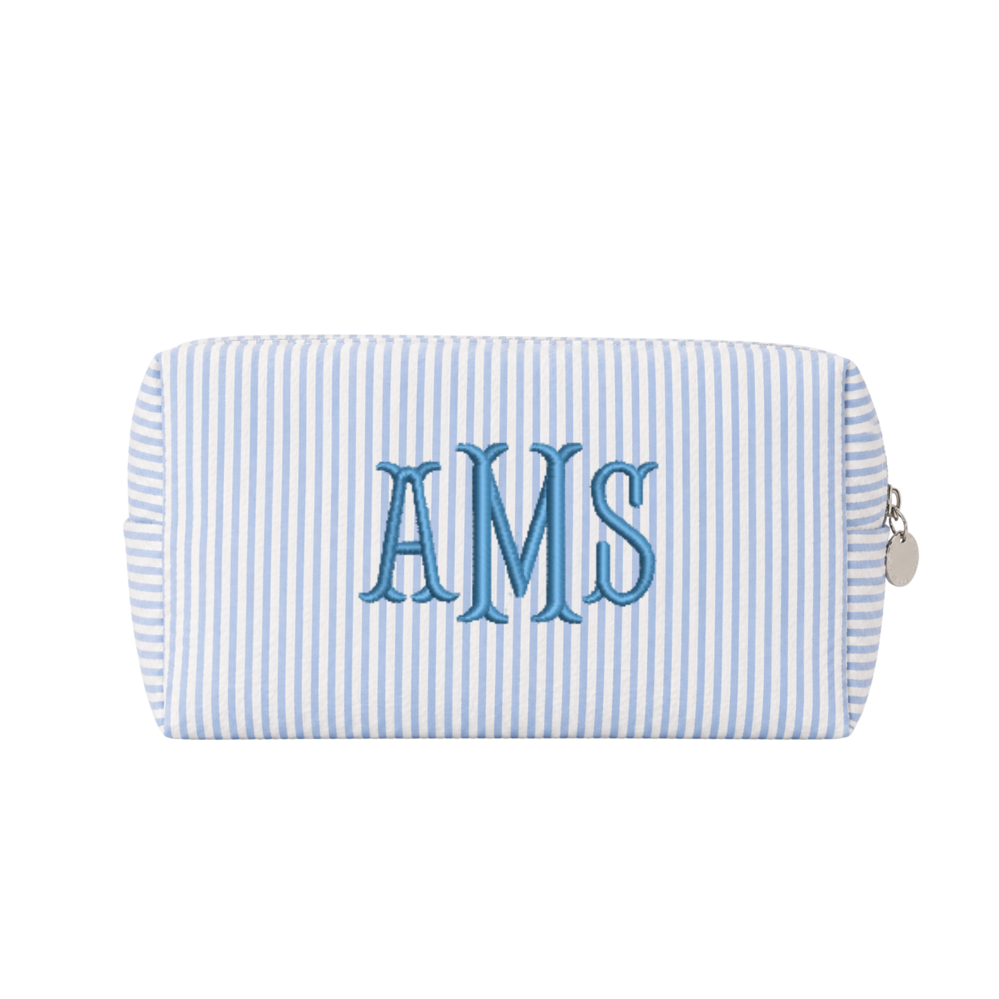Monogram Stripe Pouch