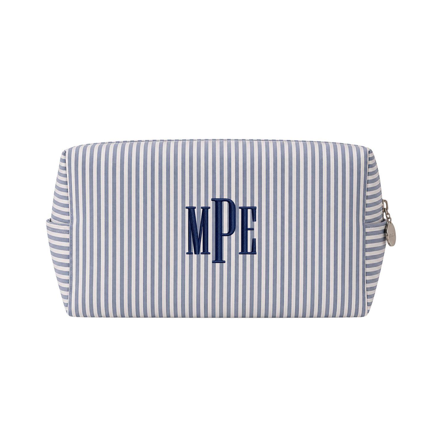 Monogram Stripe Pouch