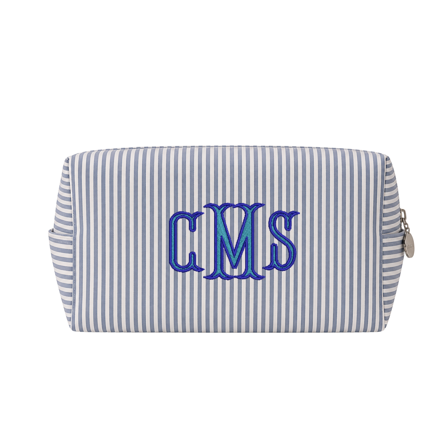 Monogram Stripe Pouch