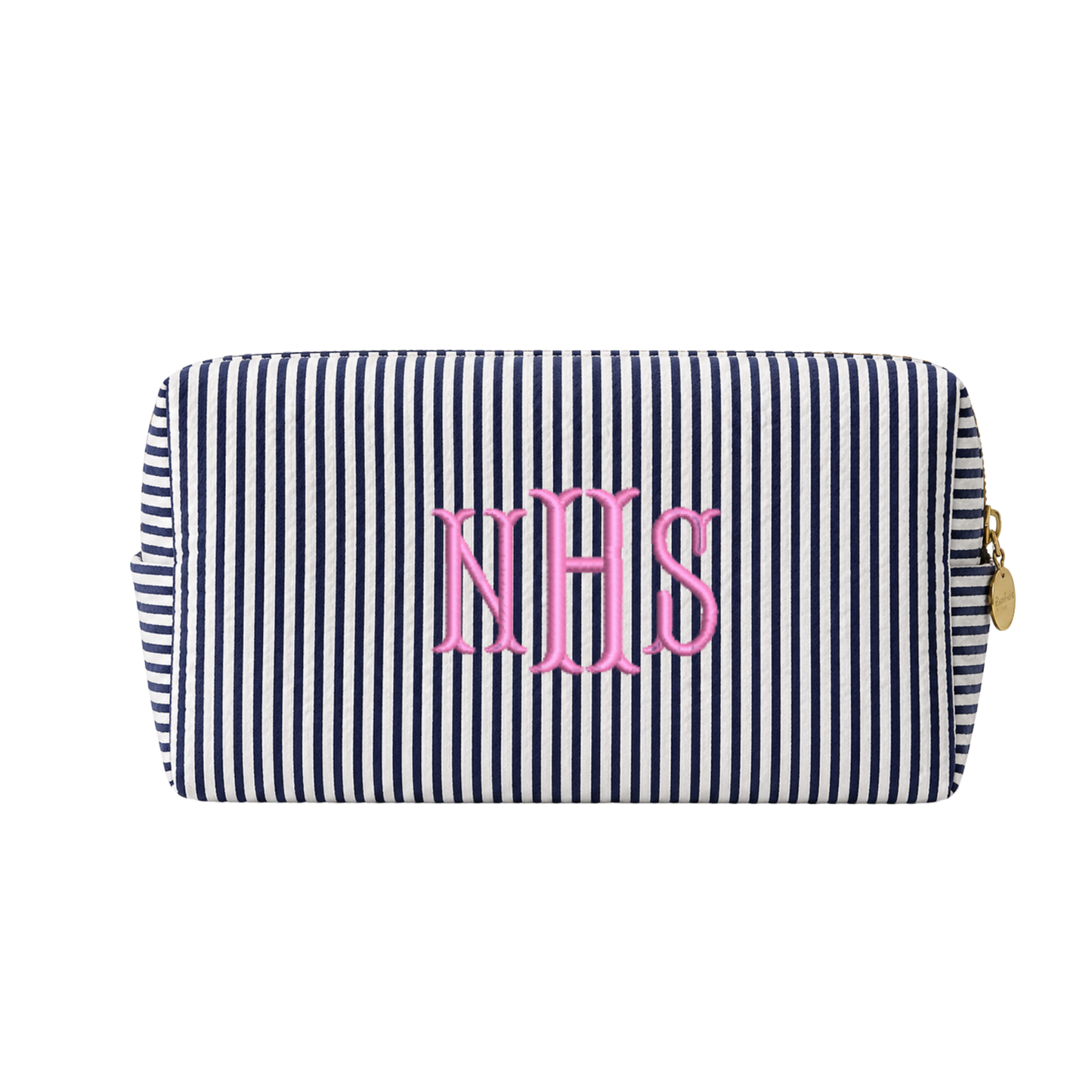 Monogram Stripe Pouch