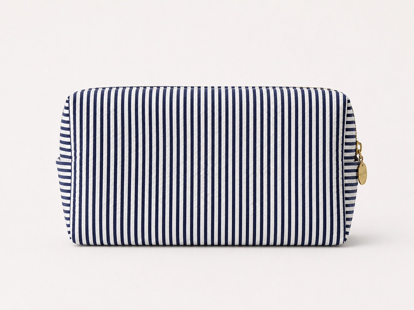 Monogram Stripe Pouch