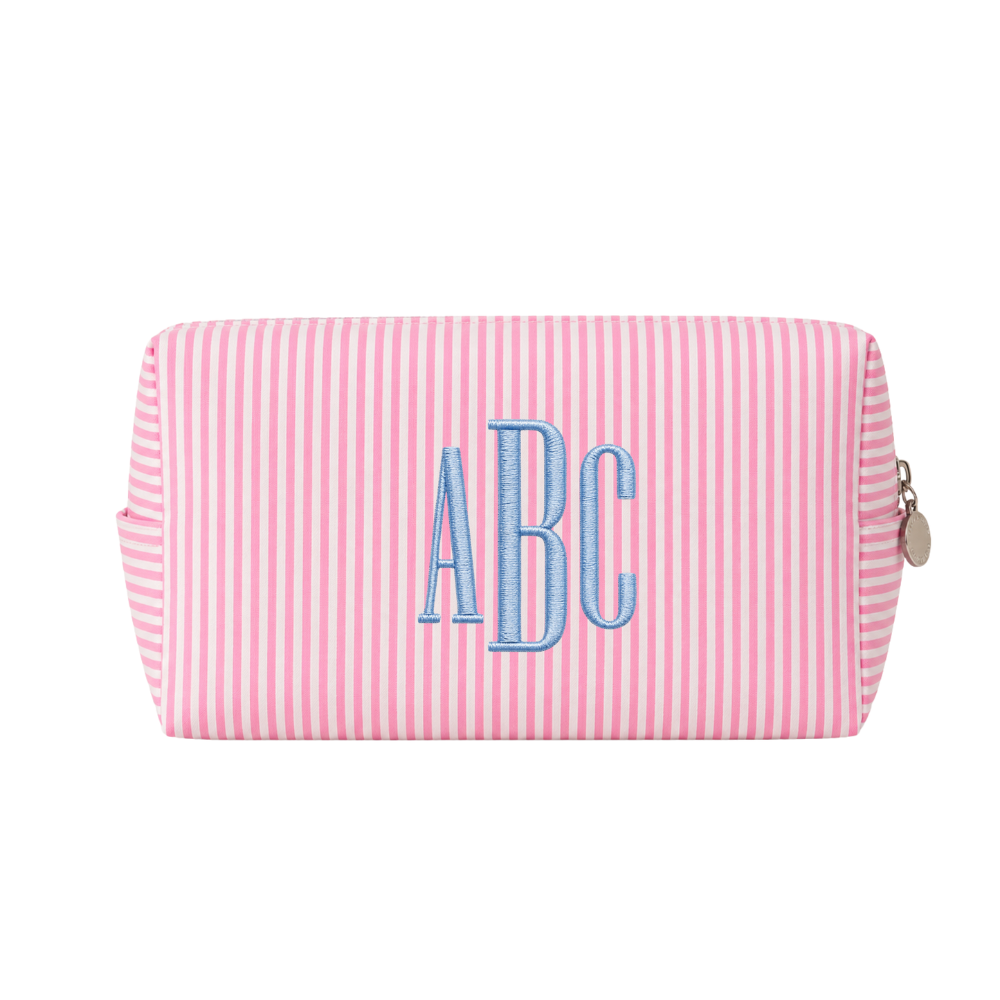 Monogram Stripe Pouch
