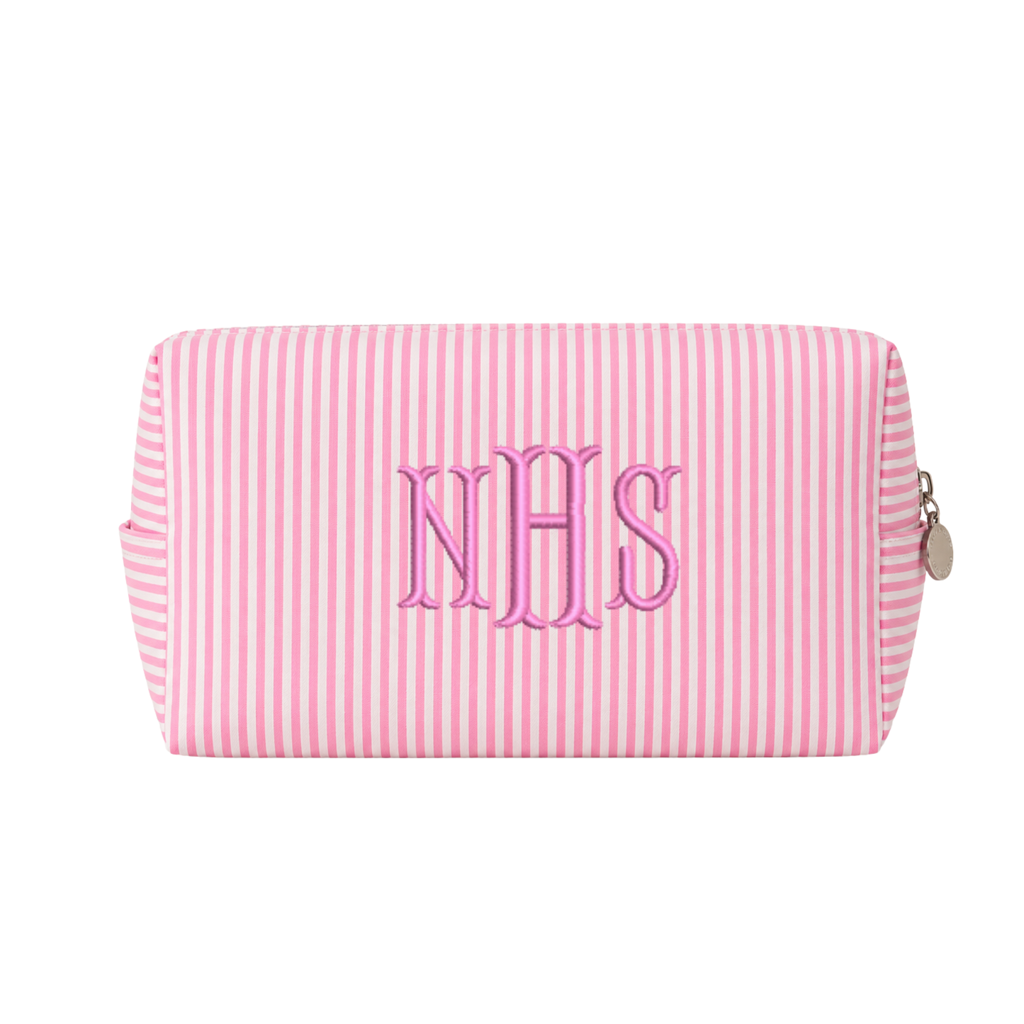 Monogram Stripe Pouch