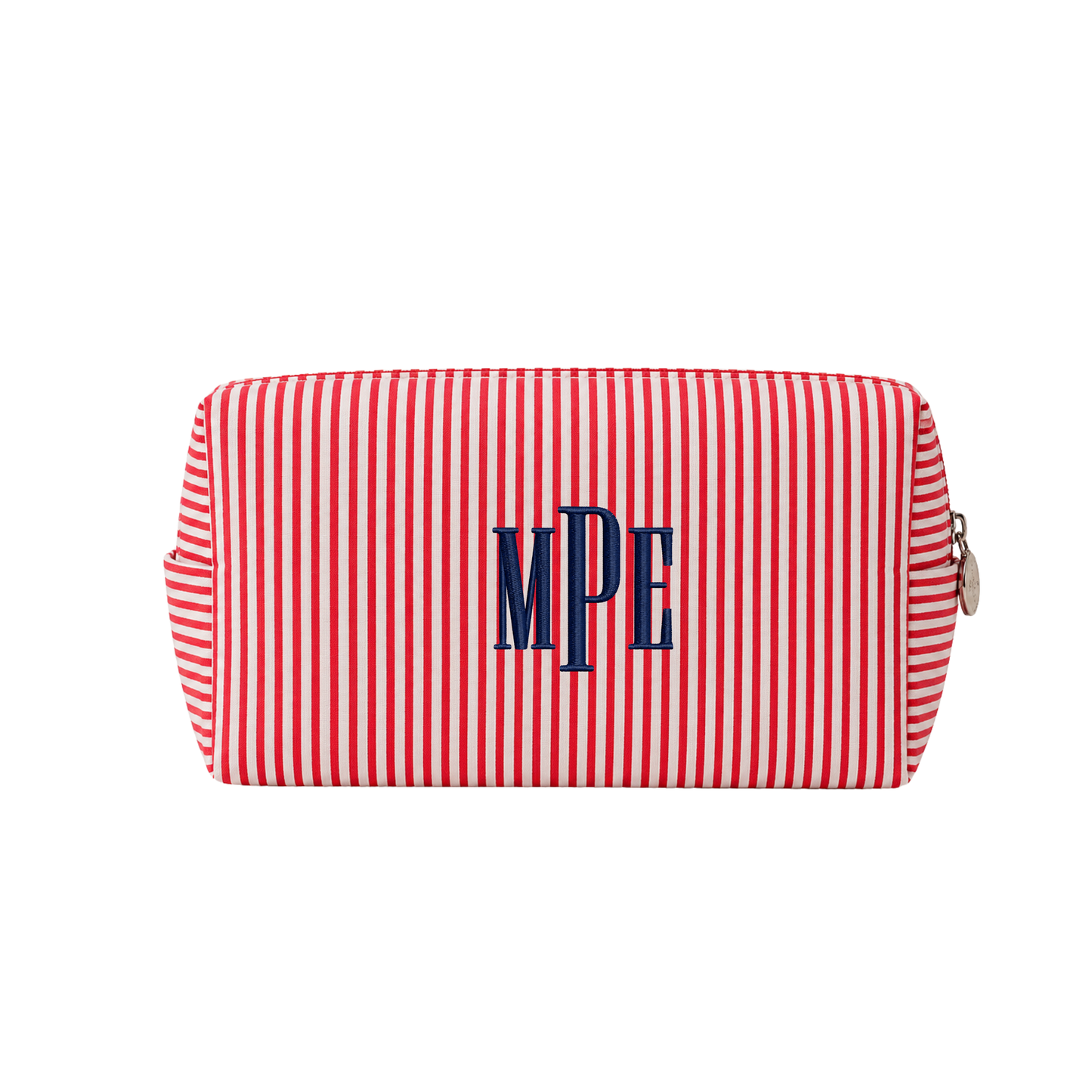 Monogram Stripe Pouch