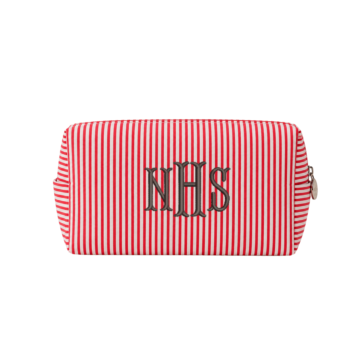 Monogram Stripe Pouch