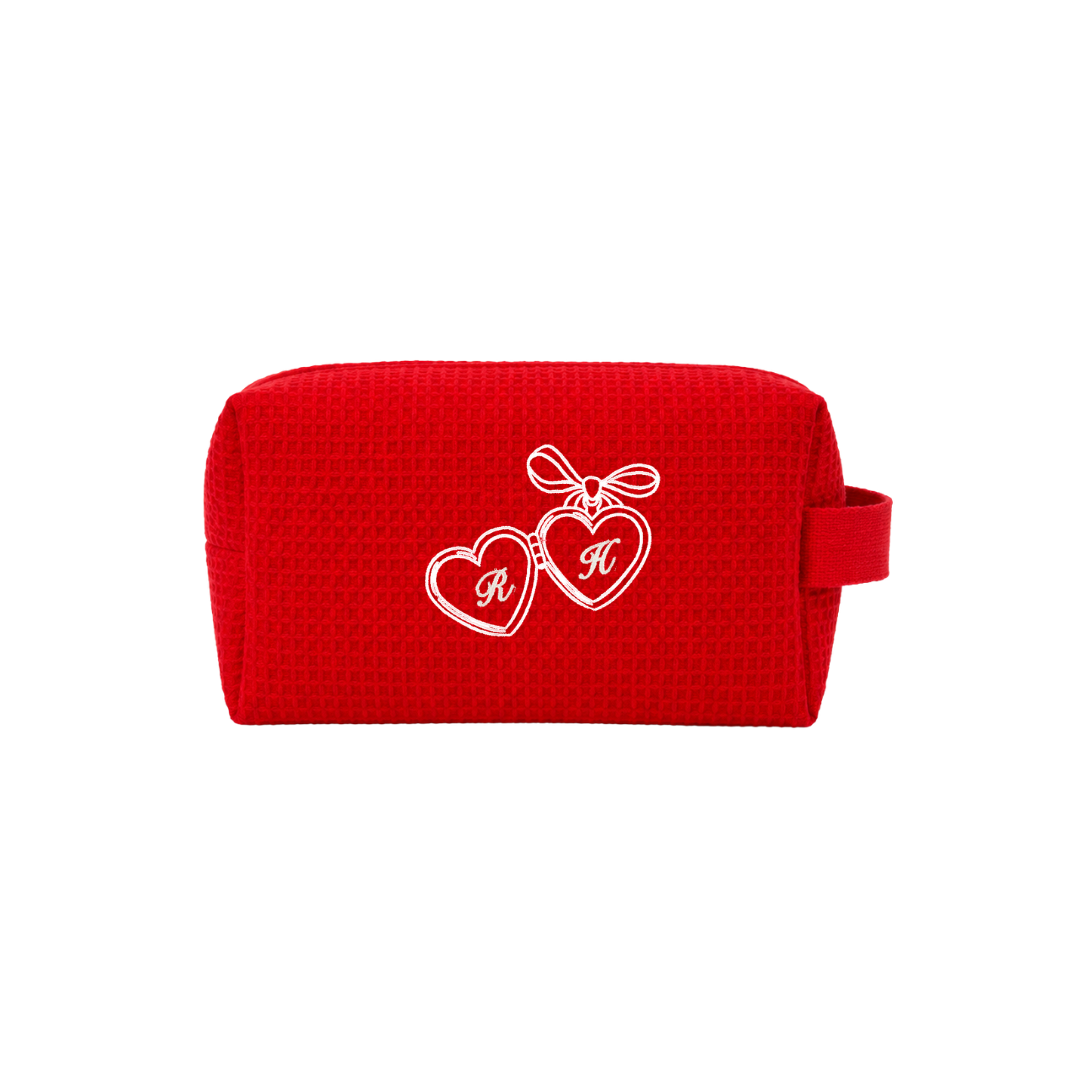 Lovers Locket Waffle Pouch