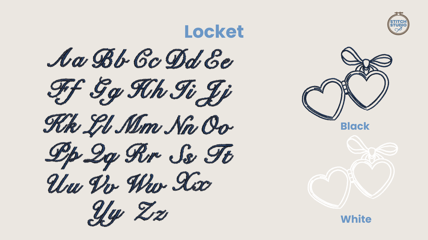 Lovers Locket Waffle Pouch