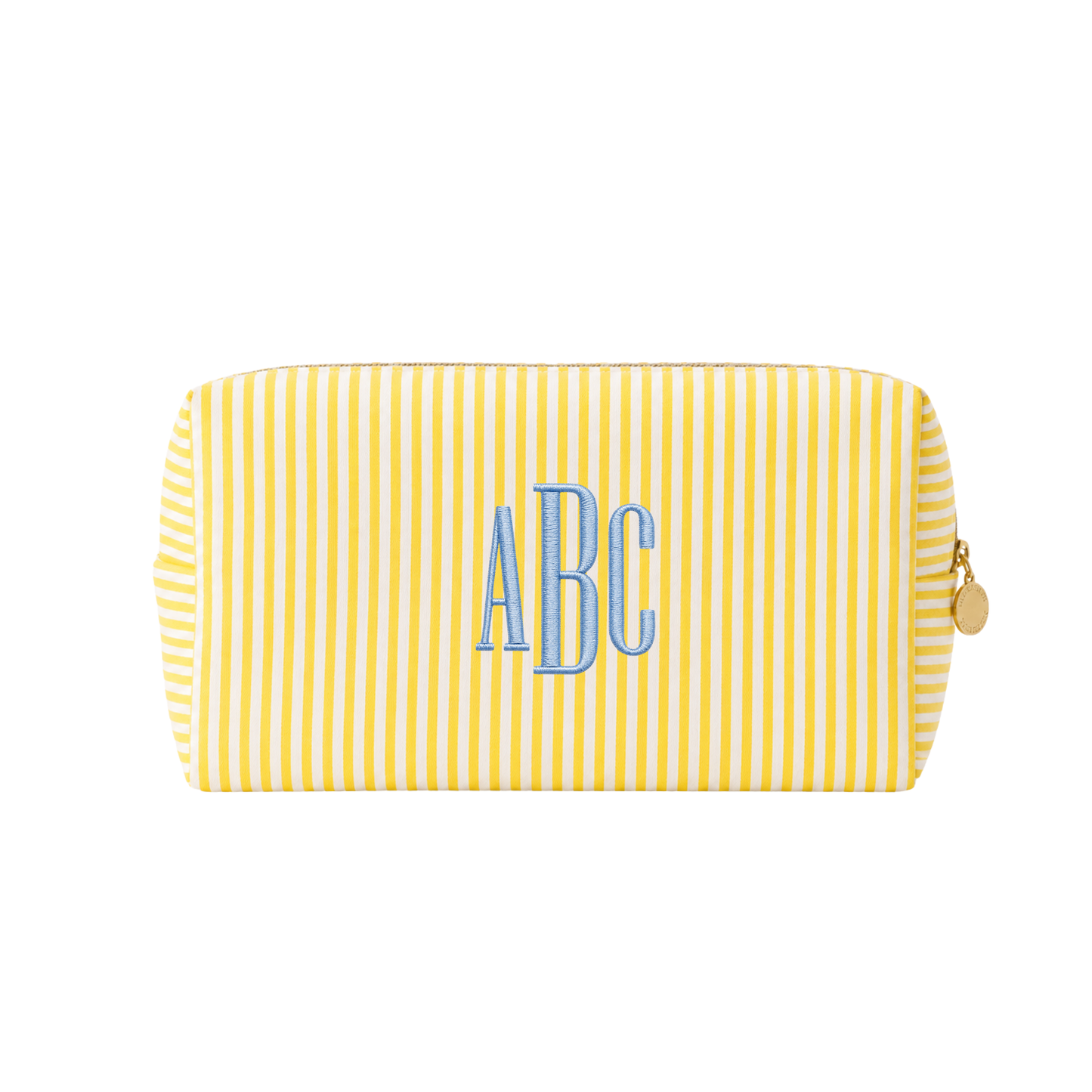 Monogram Stripe Pouch