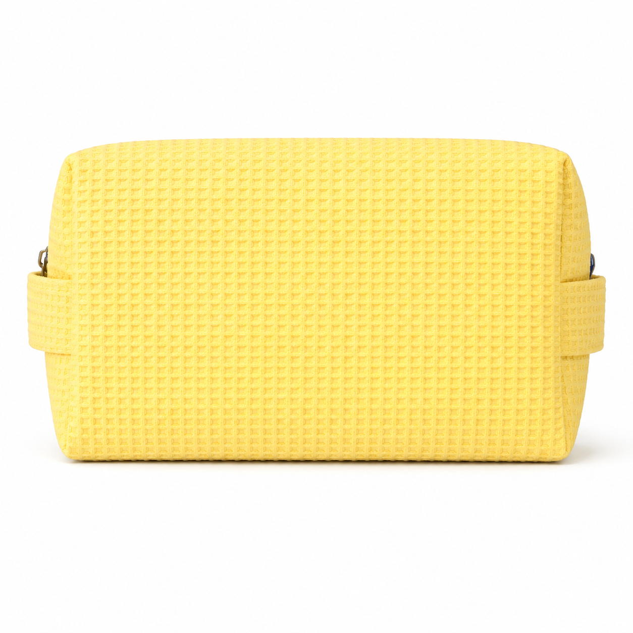Waffle Monogram Pouch